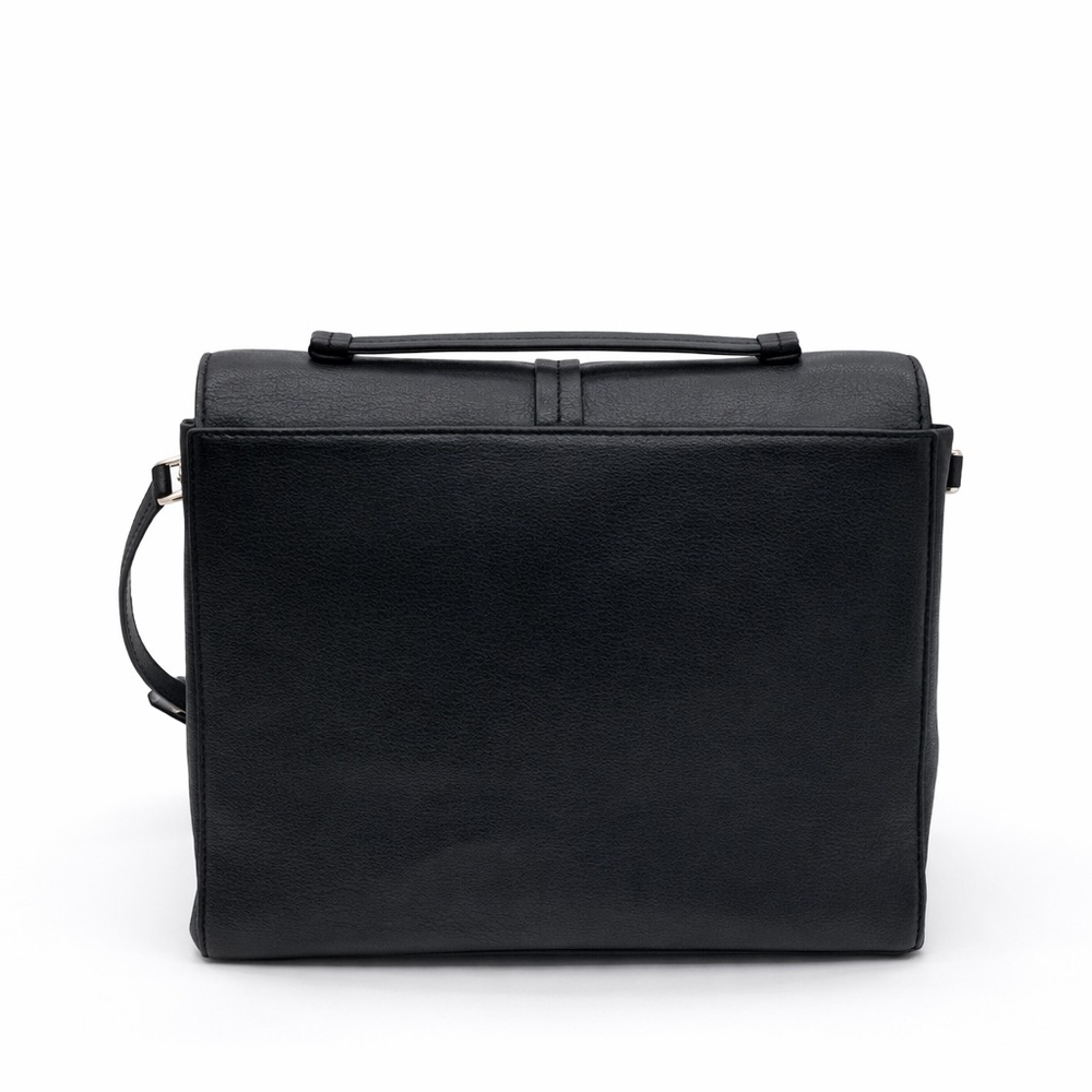 Kate Spade Black Pebbled Leather Satchel Top Handle Crossbody Bag - Picture 5 of 7